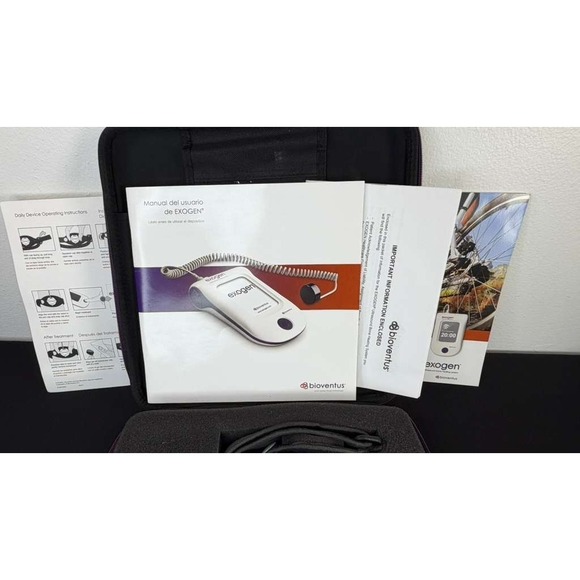 Exogen Bioventus Carrying Case gel armband manual Packet For Parts - Picture 11 of 16